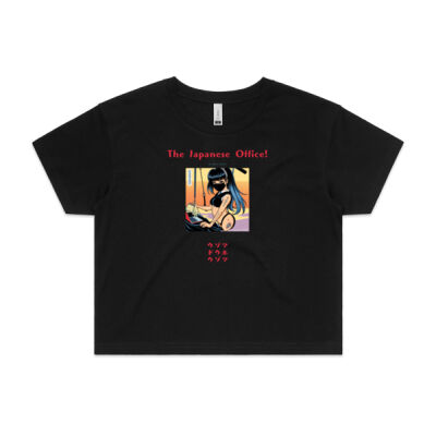 TJO 006 be patient please - AS Colour - Women's Crop Tee Thumbnail