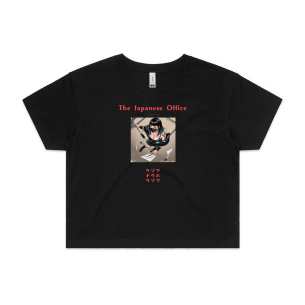 TJO 005 It's a piece of cake! - AS Colour - Women's Crop Tee Thumbnail