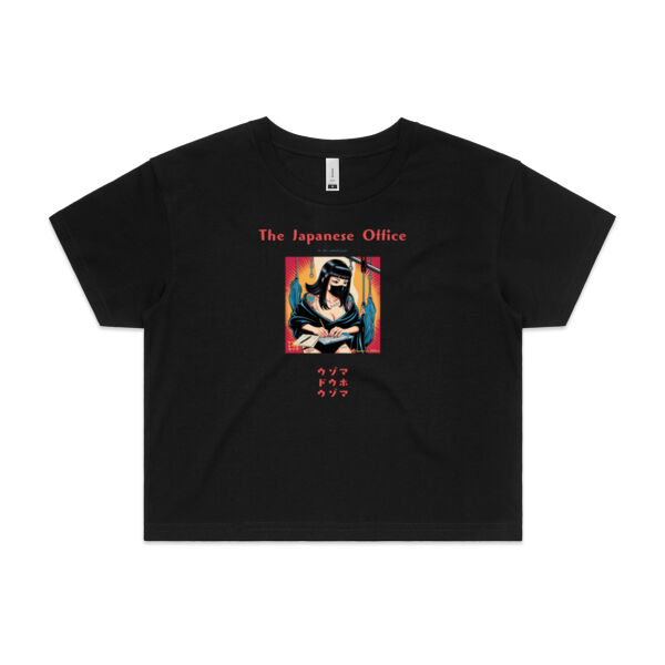 TJO 003 In the zohzohzone! - AS Colour - Women's Crop Tee Thumbnail