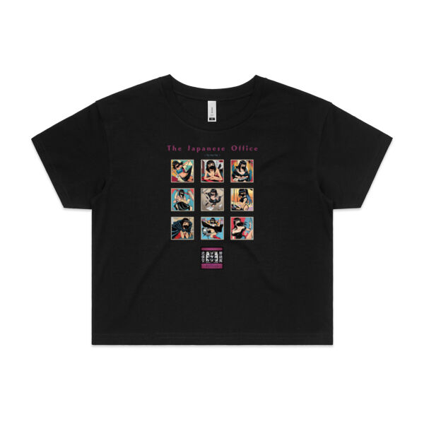 TJO 000 tic-tac-toe - AS Colour - Women's Crop Tee Thumbnail